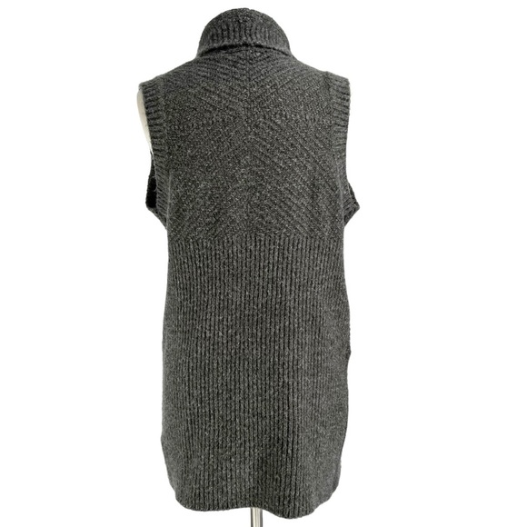H&M Cozy Grey Knit Sweater Vest S - Picture 5 of 11